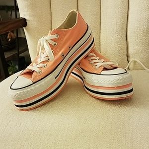 Platform Converse All Star Shoes
